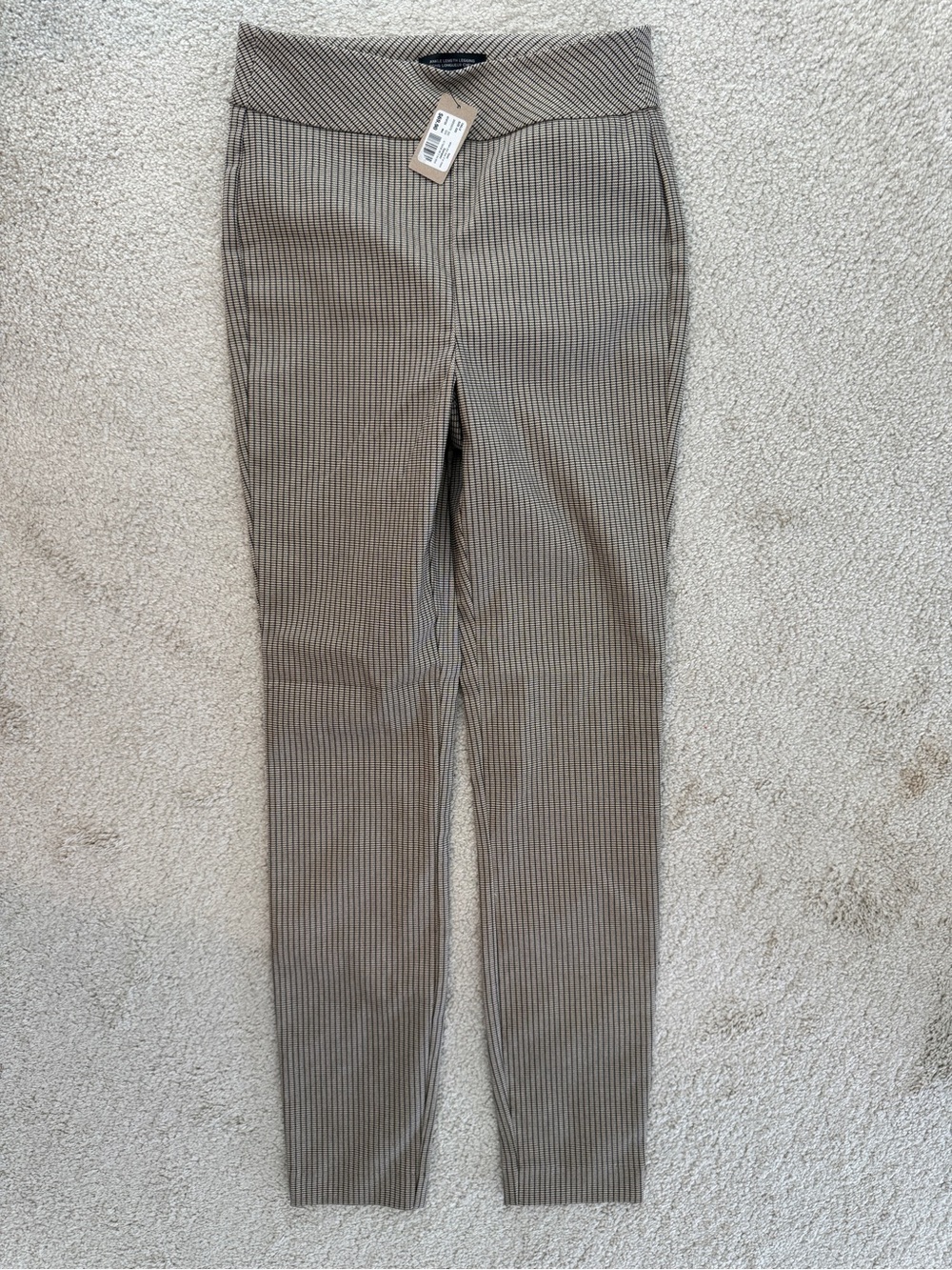 RW&CO. Men's Ribbed Slim Chinos in Taupe